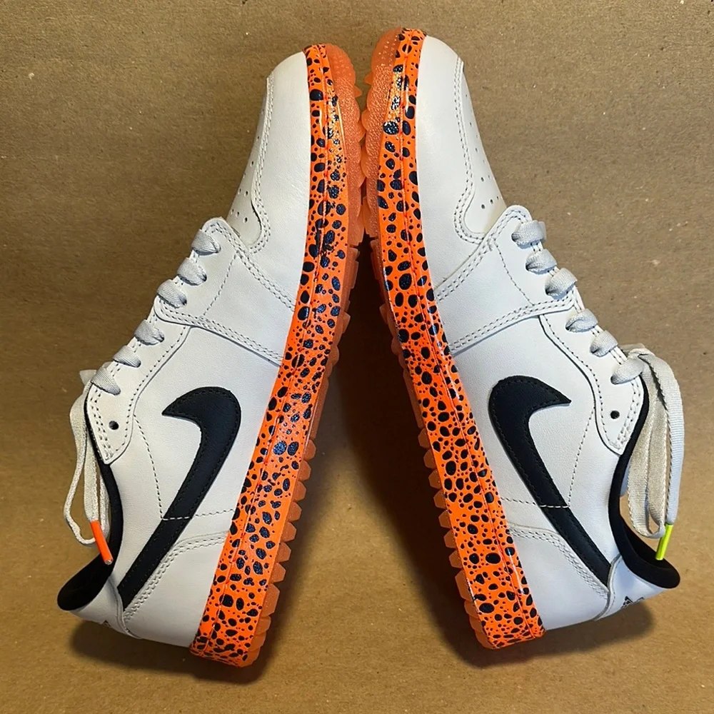 Nike Air Jordan 1 Retro Low Golf Shoes Olympics Safari - Picture 4 of 8